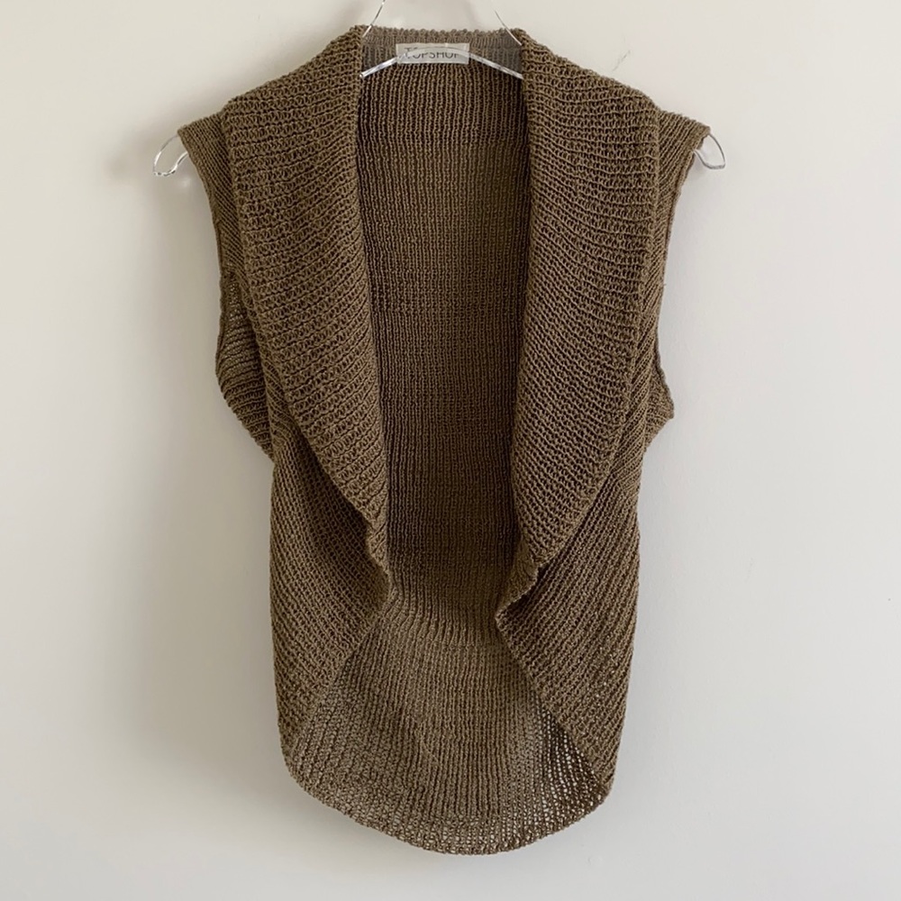 Topshop Crocheted Vest